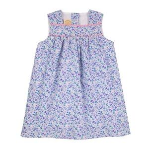 Beaufort Bonnet Company Rosemary Ric Rac Dress - Mableton Minnie Floral